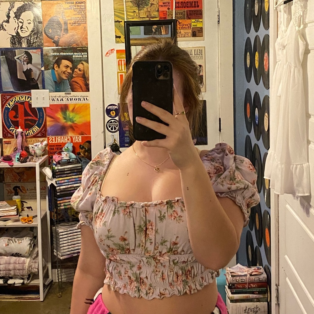 NWOT cropped fairy top